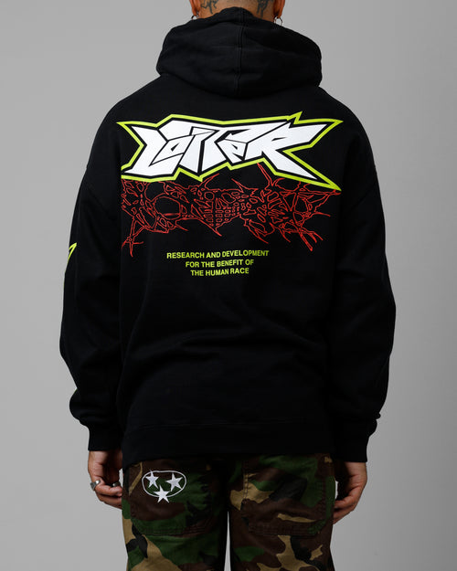 Loiter Project Dark Premium Hoodie Black