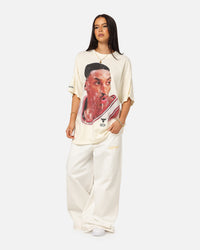 Mitchell & Ness Chicago Bulls Scottie Pippen Big Head T-Shirt Egret