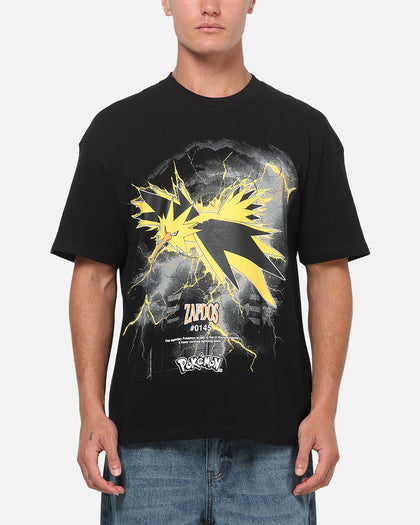 The Pokémon Collection By 73Studio Zapdos Legendary T-Shirt Black