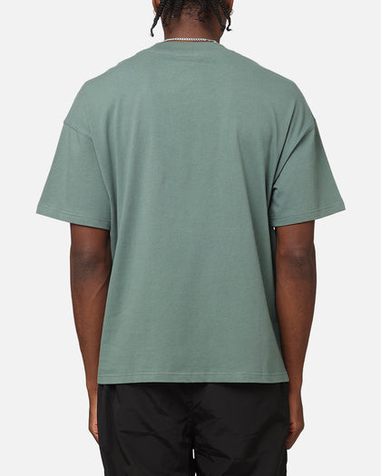 Carre Floral Pocket Oversized T-Shirt Forest Green