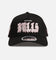 New Era Chicago Bulls 'Drip Glow Script' 9FORTY A-Frame Snapback Black/Pink