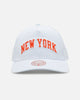 Mitchell & Ness New York Knicks 'Seersucker' Pro Pinch Snapback Blue/White