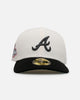 New Era Atlanta Braves 'Chrome Black Metallic' 59FIFTY Fitted Chrome/Black