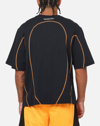 Mitchell & Ness X Mclaren Panel T-Shirt Black/Papaya