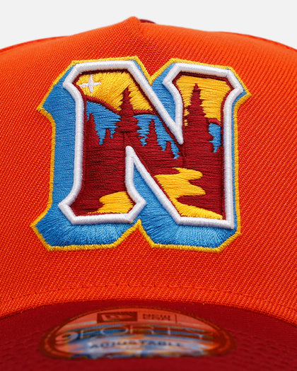 New Era Northwest Arkansas Naturals 'Horizon' 9FORTY A-Frame Snapback Orange