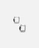 Guess Mainline Rebel Moon 12MM Striped Earrings Steel