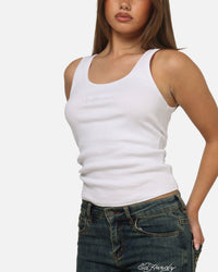 Ed Hardy Women's Signature Tank White
