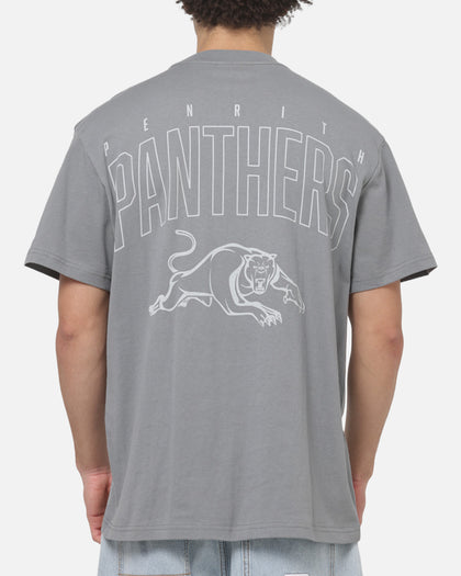Bleacher Athletic Penrith Panthers NRL Attrition Solid T-Shirt Grey