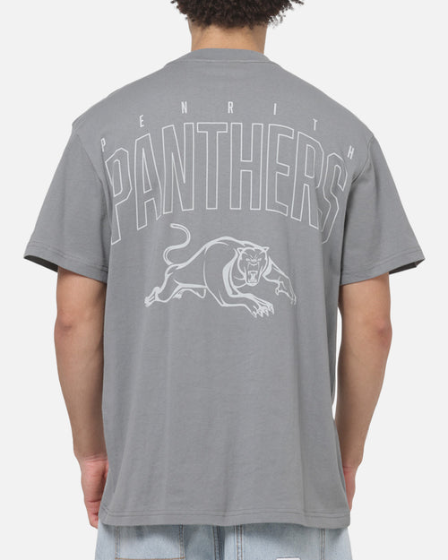 Bleacher Athletic Penrith Panthers NRL Attrition Solid T-Shirt Grey