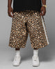 Loiter Lace Jorts Leopard
