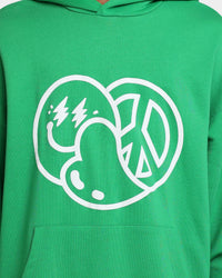 GUESS Originals X J Balvin Paz Hoodie Vip Green