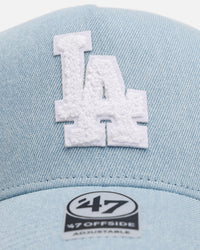 47 Brand Los Angeles Dodgers 'Denim Chenille' 47 Offside Snapback Denim