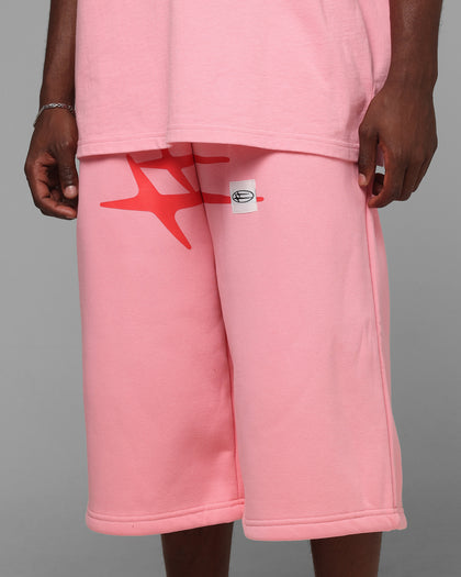 Loiter Hybrid Premium Shorts Pink