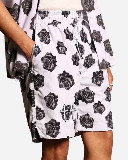 Saint Morta Vintage Rose Beach Shorts White