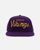 New Era Minnesota Vikings 'NFL Script' 9FIFTY Snapback Official Team Color