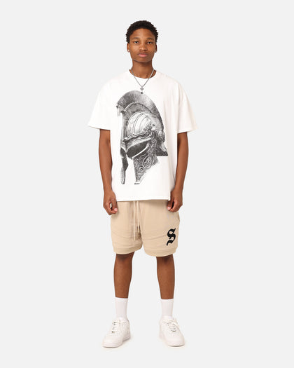 Saint Morta Homebase Fleece Shorts Stone
