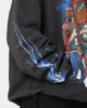 Mitchell & Ness Seattle SuperSonics Gary Payton and Shawn Kemp Strike Hoodie Faded Black