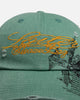Loiter Eastern Bloc Strapback Cap Washed Green