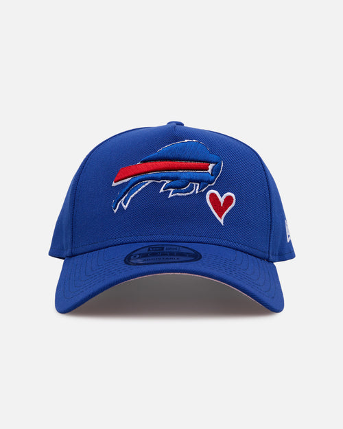 New Era Buffalo Bills 'Team Color Hearts' 9FORTY A-Frame Snapback Official Team Color