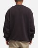 Mitchell & Ness Women's Los Angeles Lakers Arch Logo Crewneck Overdyed Black