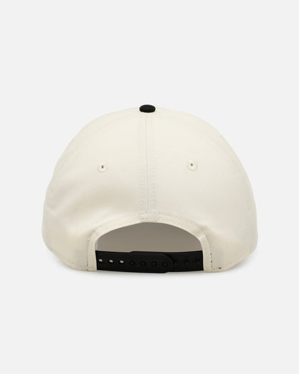 New Era Golden State Warriors 'Easy Chrome Black' 9FORTY A-Frame Snapback Chrome/Black