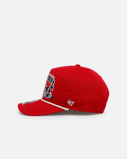 47 Brand Oklahoma State Cowboys Vs. Ole Miss Rebels 'Vintage Bowl Game 2.0' 2004 Cotton Bowl Hitch Snapback Vintage Red
