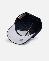 Mitchell & Ness Cleveland Cavaliers 'Upside Down Logo' Pro Pinch Snapback Navy