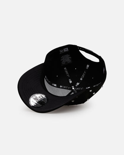 New Era Los Angeles Lakers 'Black Satin Hearts' 9FORTY A-Frame Snapback Black