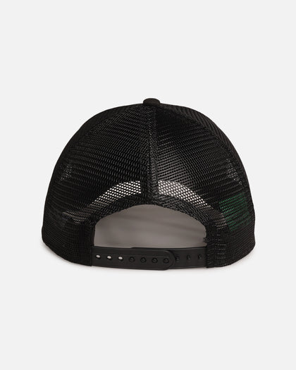 New Era Melbourne Storm 'NRL Mesh Crown' 9FORTY A-Frame Trucker Snapback Black