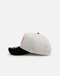 New Era San Francisco Giants 'Team Color Visor' 9FORTY A-Frame Snapback Chrome/Official Team Color