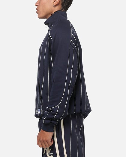 Carre New York City Series Quarter Zip Crewneck Navy