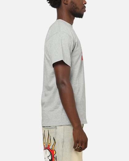 Ed Hardy Venom Fitted T-Shirt Grey Marle