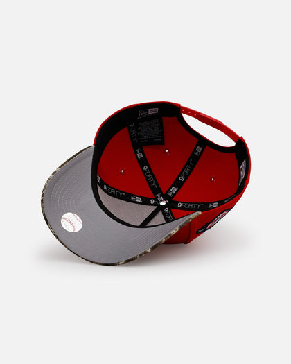 New Era New York Yankees 'Stars And Stripes' 9FORTY A-Frame Snapback Red