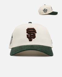 New Era San Francisco Giants 'Chrome White Green' Corduroy Visor 9FORTY A-Frame Snapback Chrome