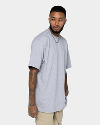 Shaka Wear Max Heavyweight Short Sleeve T-Shirt Heather Grey