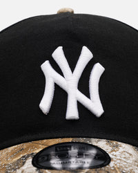 New Era New York Yankees 'Seasoned Camo' 9FORTY A-Frame Snapback Black/Camo