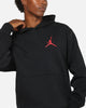 Jordan Jumpman Fleece Pullover Hoodie Black/Red