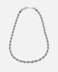 Saint Morta 8mm Rope Chain White Gold