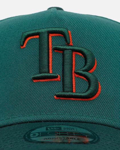 New Era Tampa Bay Rays 'Citrus 2.0' 9FORTY A-Frame Snapback Dark Green/Orange