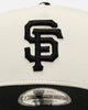 New Era San Francisco Giants 'Easy Chrome Black' 9FORTY A-Frame Snapback Chrome/Black