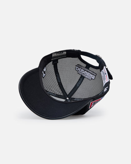 Pro Standard Los Angeles Dodgers Fast Lane Trucker Strapback Black
