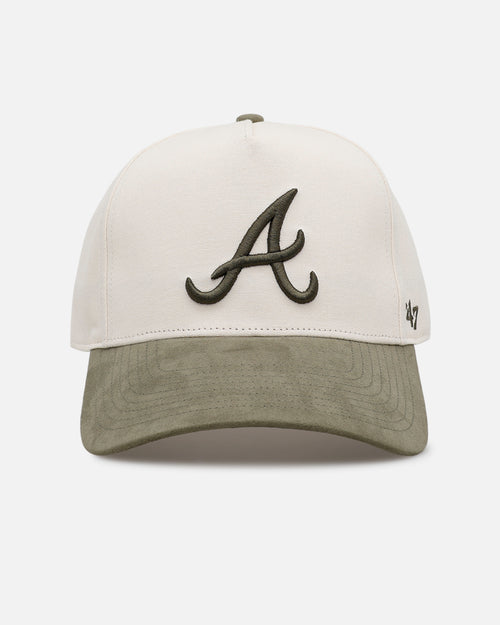 47 Brand Atlanta Braves 'Bottle Green 2.0' 47 Offside Snapback Natural