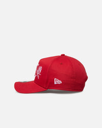 New Era Los Angeles Dodgers 'Valentines Day' 9FORTY A-Frame Snapback Dark Red