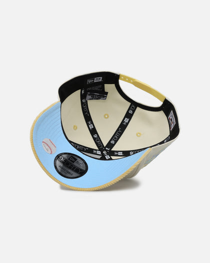New Era Chicago White Sox 'Easter Corduroy' 9FORTY A-Frame Snapback White/Yellow