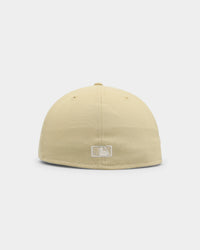 New Era New York Yankees 'Raffia Front' 59FIFTY Fitted Vegas Gold