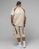 Loiter Hybrid Tek T-Shirt Stone