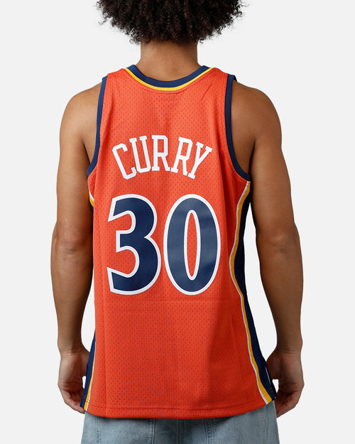 Mitchell & Ness Golden State Warriors Stephen Curry 2010 Swingman Jersey Orange