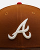 New Era Atlanta Braves 'Root Beer Float' 59FIFTY Fitted Walnut