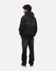 Represent Chrome Flight Hoodie Stained Black