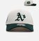 New Era Oakland Athletics 'Team Color Visor' 9FORTY A-Frame Snapback Chrome/Official Team Color